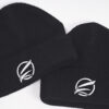 Black beanie hat