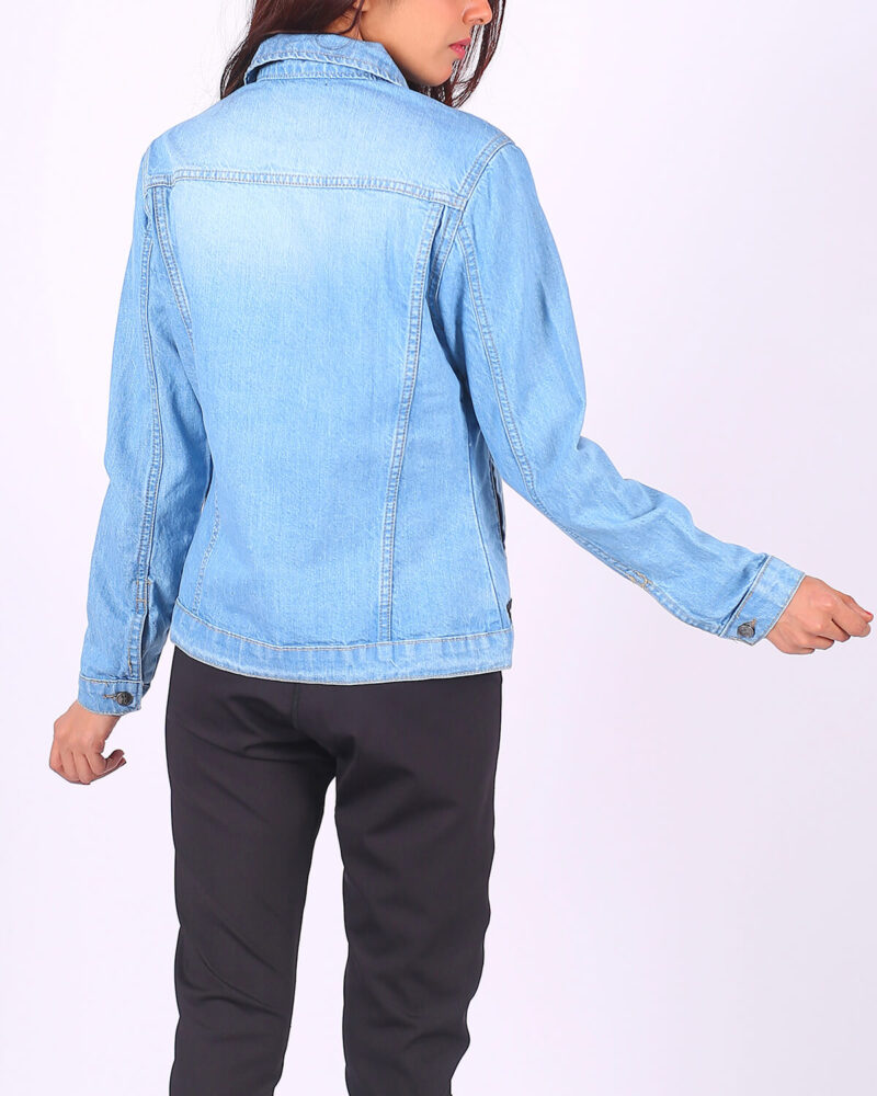 blue denim jacket for women