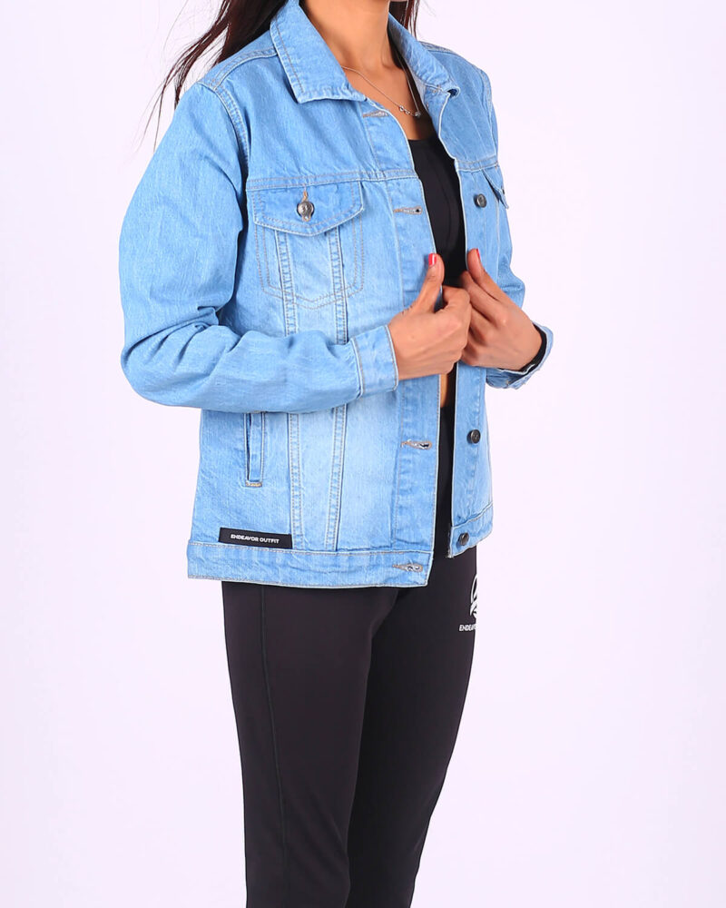 blue denim jacket for women